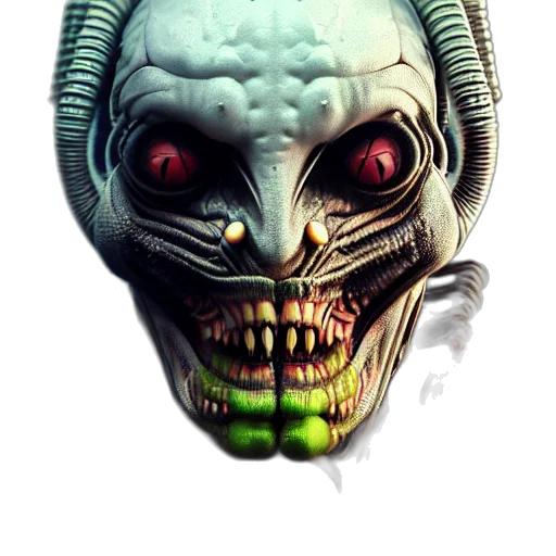 mask, face, creature, staff transparent PNG cut-out