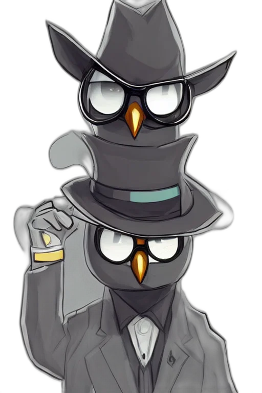 hat, staff, mask, robot transparent PNG cut-out