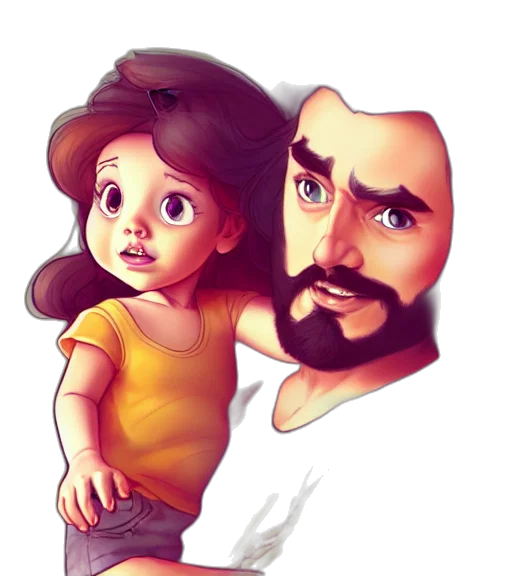 watercolor, cartoon, photorealistic, concept art transparent PNG cut-out
