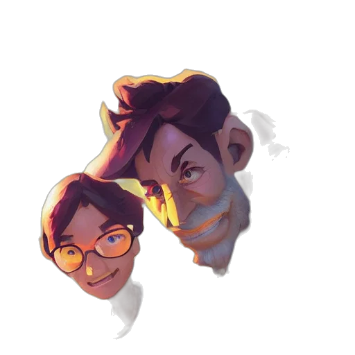 face, mask, crown, concept art transparent PNG cut-out