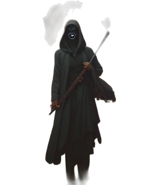 staff, sword, mask, weapon transparent PNG cut-out
