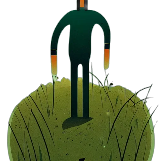 robot, staff, creature, mask transparent PNG cut-out