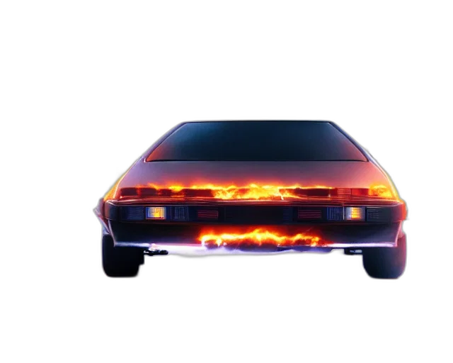 car, weapon, concept art, vaporwave transparent PNG cut-out