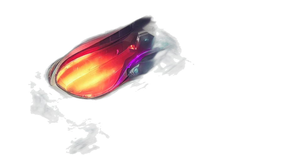 weapon, mask, shoes, car transparent PNG cut-out