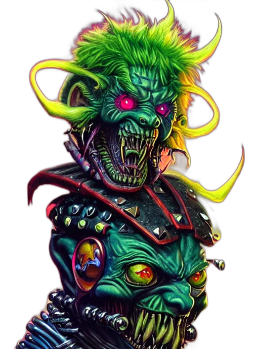 creature, mask, face, staff transparent PNG cut-out