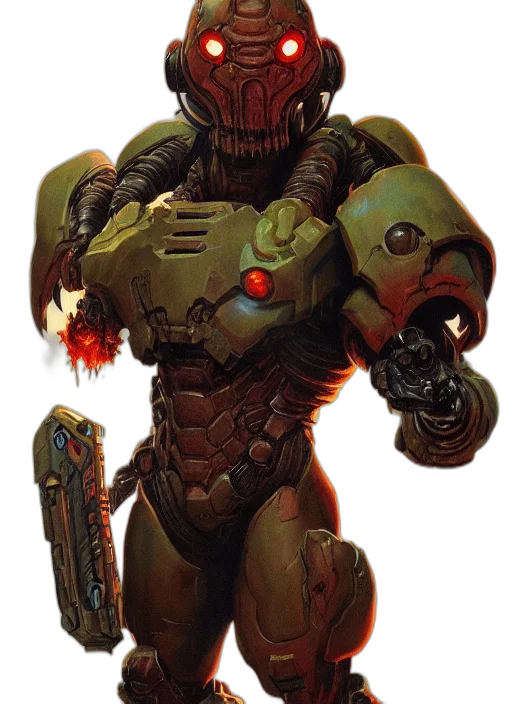 robot, weapon, concept art, comic book art transparent PNG cut-out