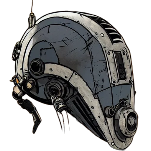 mask, weapon, hat, robot transparent PNG cut-out