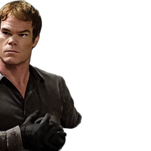 dexter, morgan transparent PNG cut-out