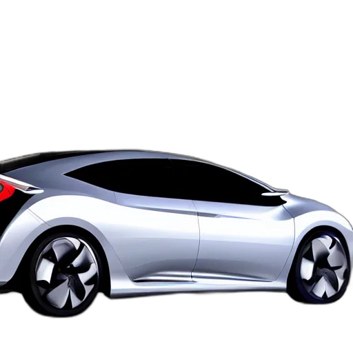 car, robot, 3d render, concept art transparent PNG cut-out