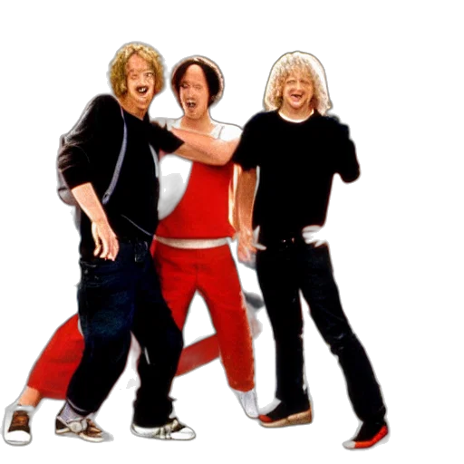 bill, ted, excellent, adventure transparent PNG cut-out