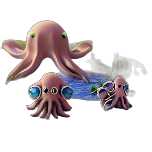 creature, animal, staff, concept art transparent PNG cut-out