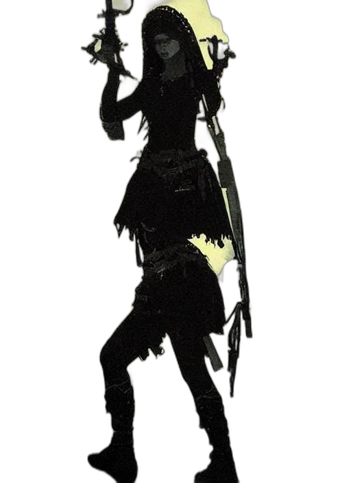 staff, weapon, sword, dress transparent PNG cut-out