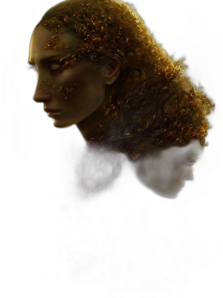 mask, crown, face, hair transparent PNG cut-out