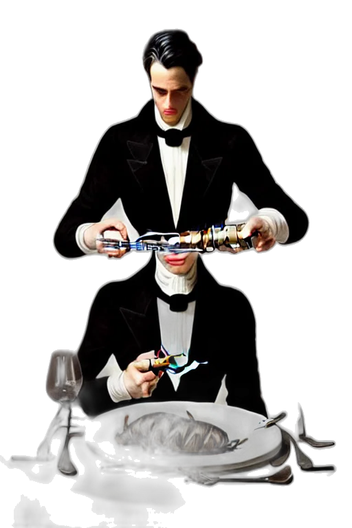 weapon, staff, robot, concept art transparent PNG cut-out