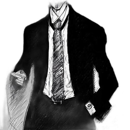 jacket, staff, mask, face transparent PNG cut-out