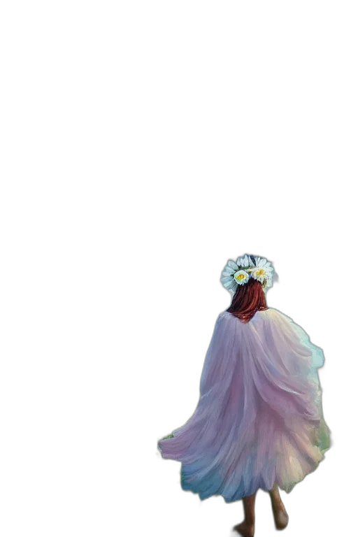 dress, crown, flower, umbrella transparent PNG cut-out