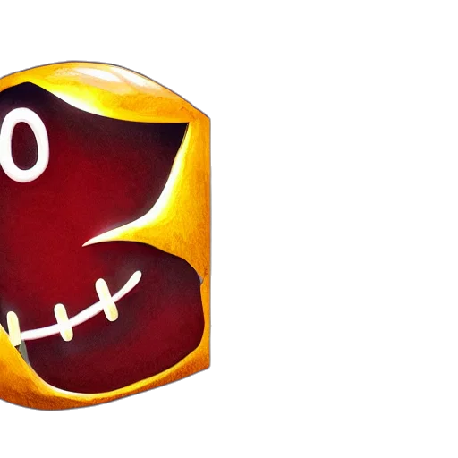 3d render, smiley, face, magic transparent PNG cut-out