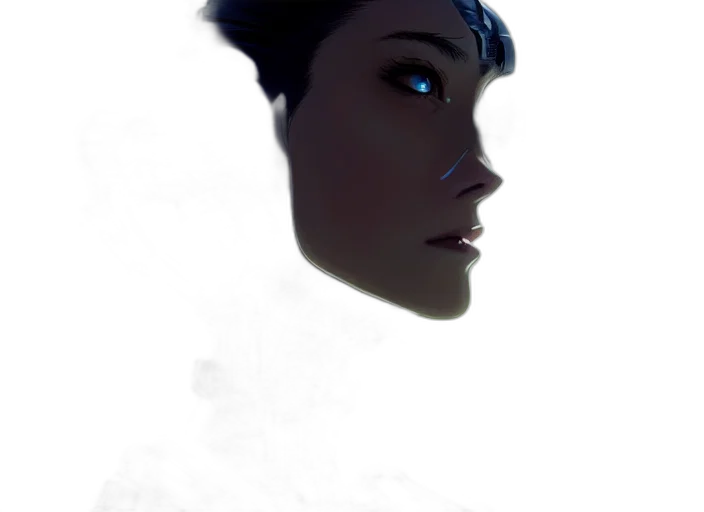 face, robot, mask, creature transparent PNG cut-out