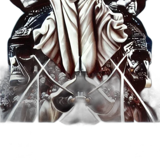 crown, mask, face, sword transparent PNG cut-out