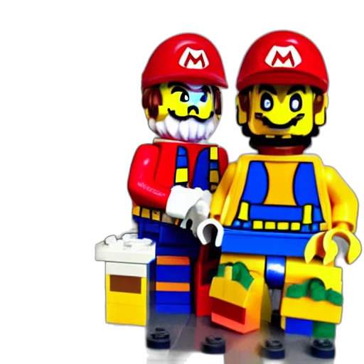3d render, pixel art, concept art, lego transparent PNG cut-out