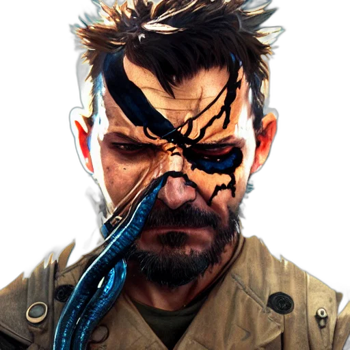 weapon, face, mask, staff transparent PNG cut-out