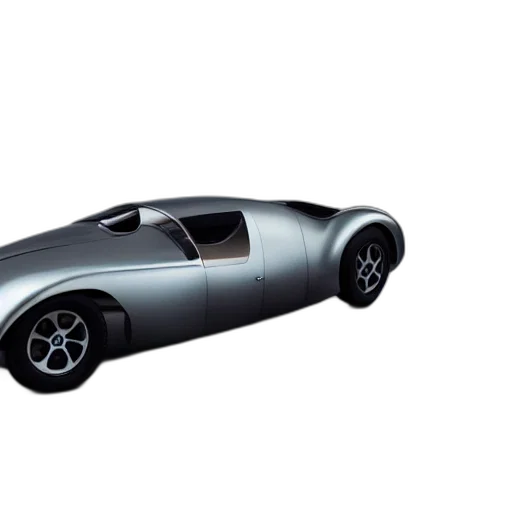 car, 3d render, concept art, photorealistic transparent PNG cut-out