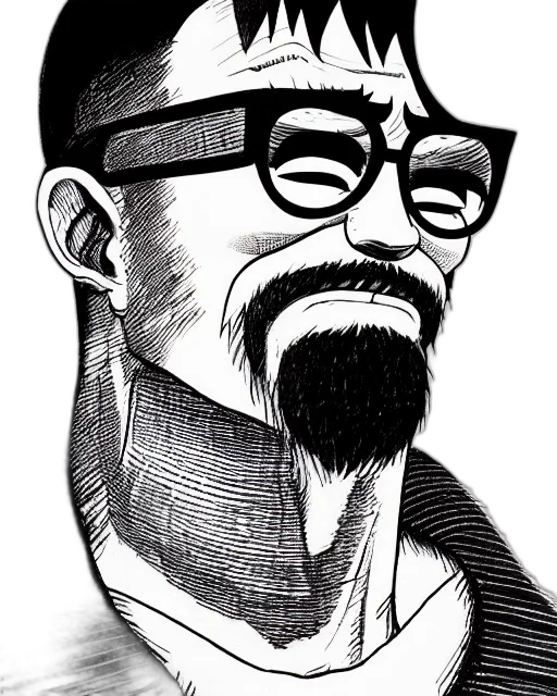 staff, face, comic book art, cartoon transparent PNG cut-out