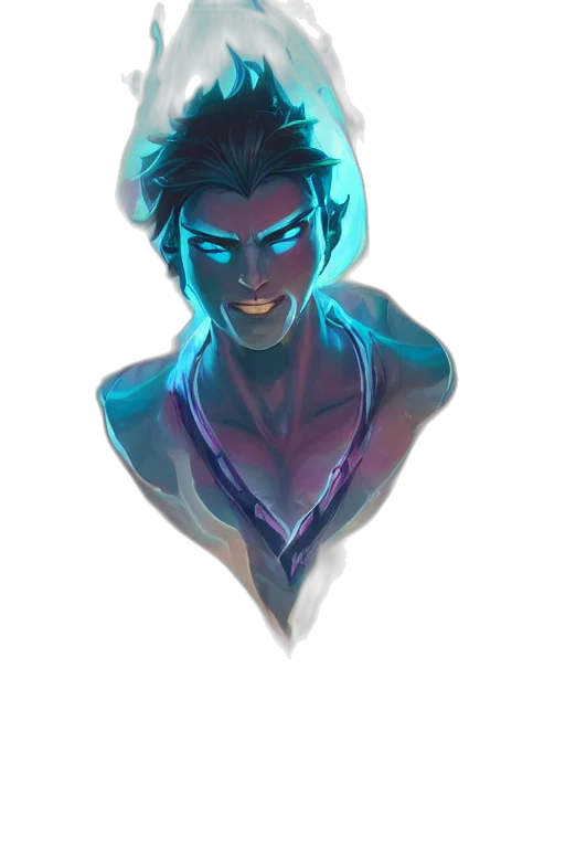 face, cyberpunk, concept art, vaporwave transparent PNG cut-out