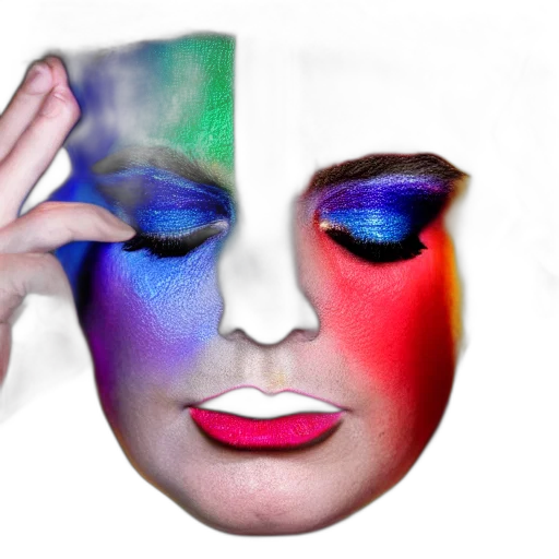 mask, face, hat, photorealistic transparent PNG cut-out