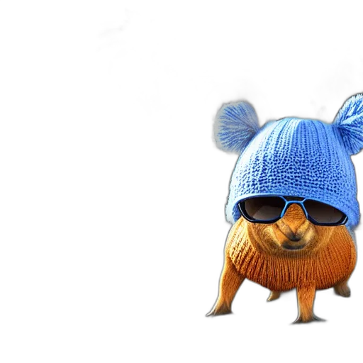 hat, animal, jacket, creature transparent PNG cut-out