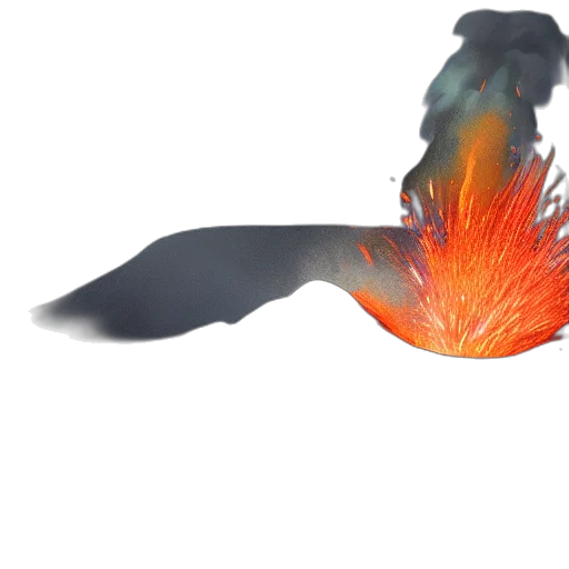 dragon, weapon, hair, staff transparent PNG cut-out