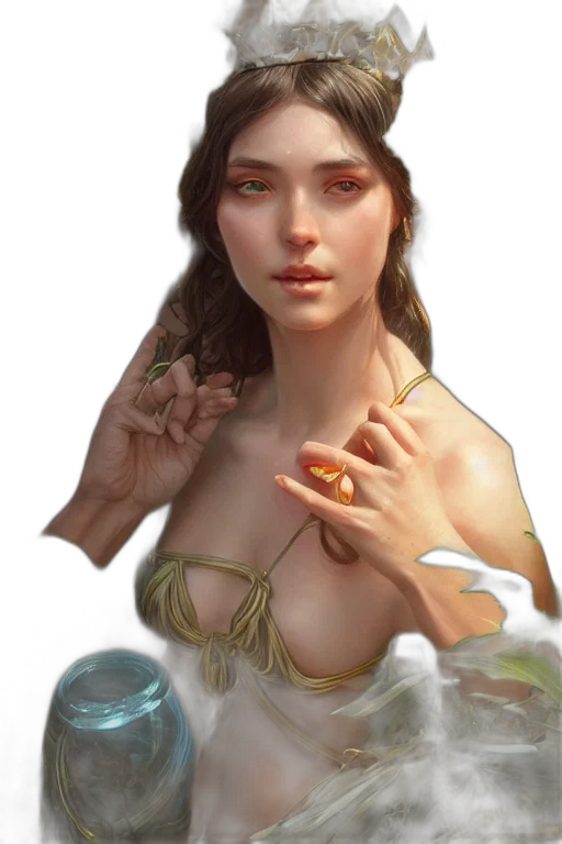 jewelry, face, dress, mask transparent PNG cut-out