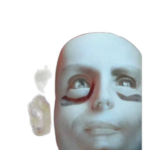 mask, face, robot, creature transparent PNG cut-out