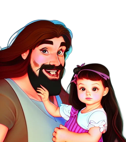 hair, cartoon, photorealistic, concept art transparent PNG cut-out