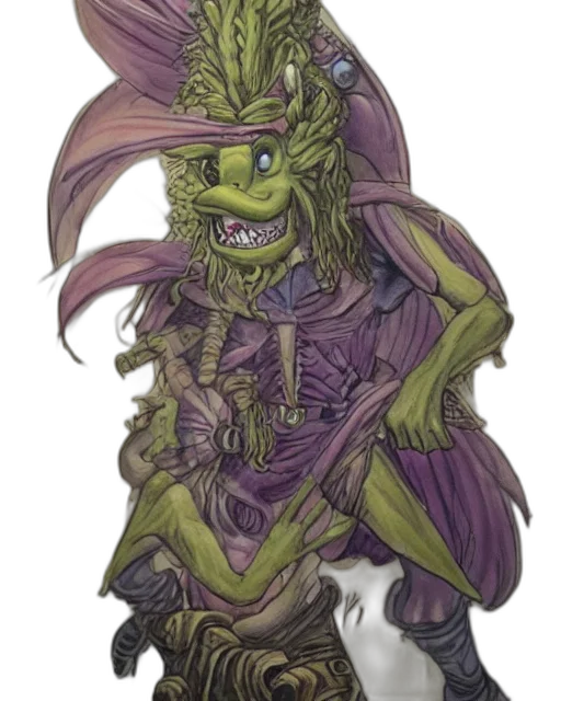 creature, staff, mask, dragon transparent PNG cut-out