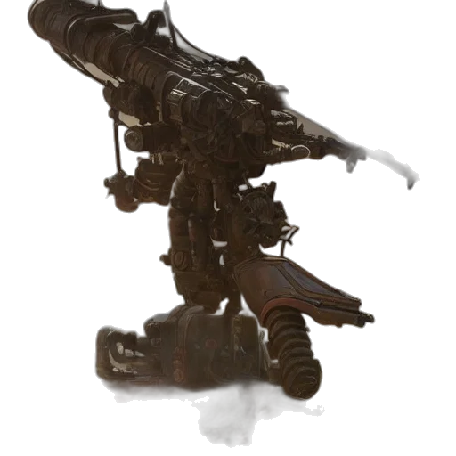 weapon, robot, staff, sword transparent PNG cut-out