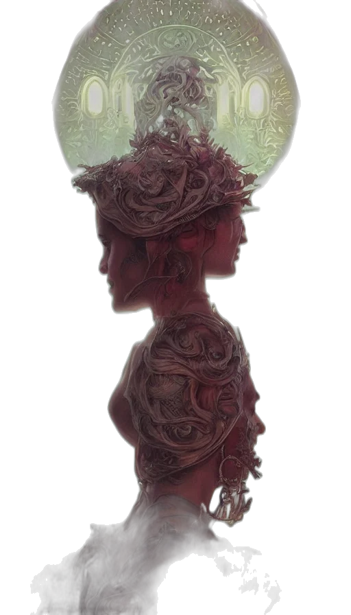 crown, jewelry, hat, staff transparent PNG cut-out
