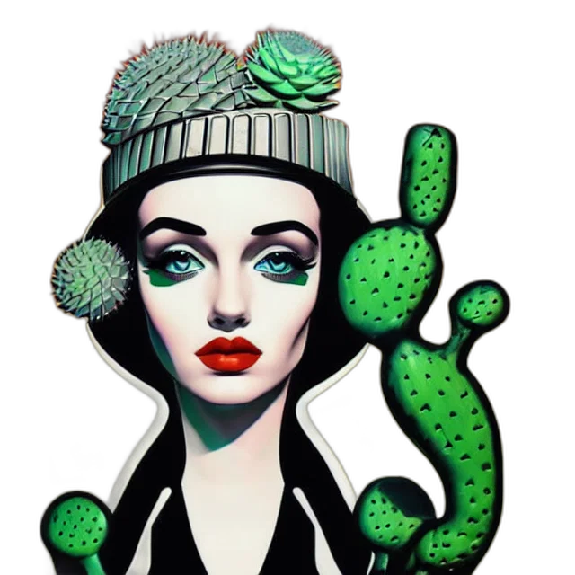 hat, fantasy art, photorealistic, cartoon transparent PNG cut-out