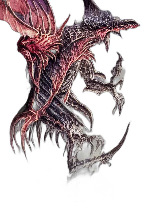 dragon, creature, animal, staff transparent PNG cut-out