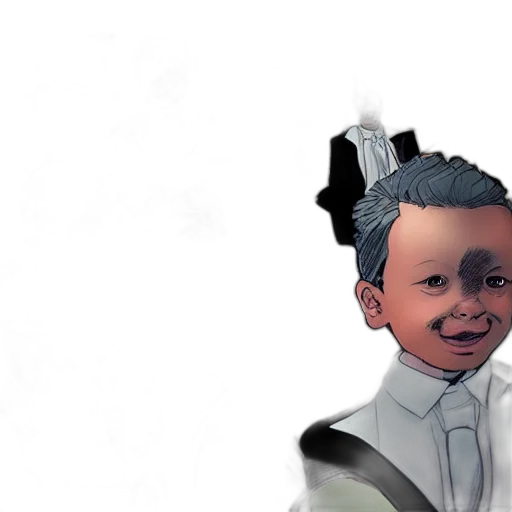 robot, face, mask, staff transparent PNG cut-out