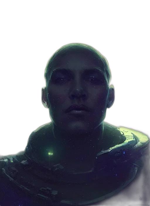 face, robot, mask, staff transparent PNG cut-out