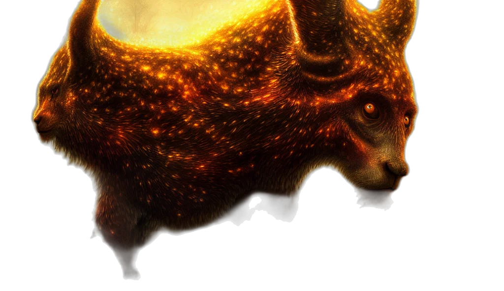 dragon, creature, animal, staff transparent PNG cut-out