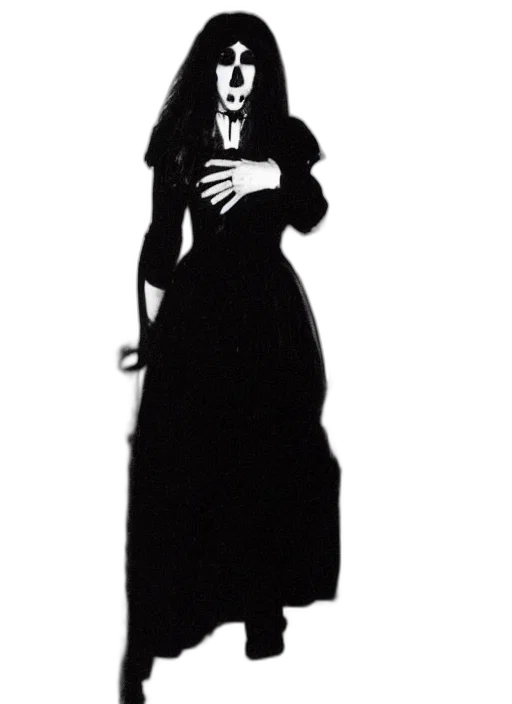 dress, staff, jacket, mask transparent PNG cut-out
