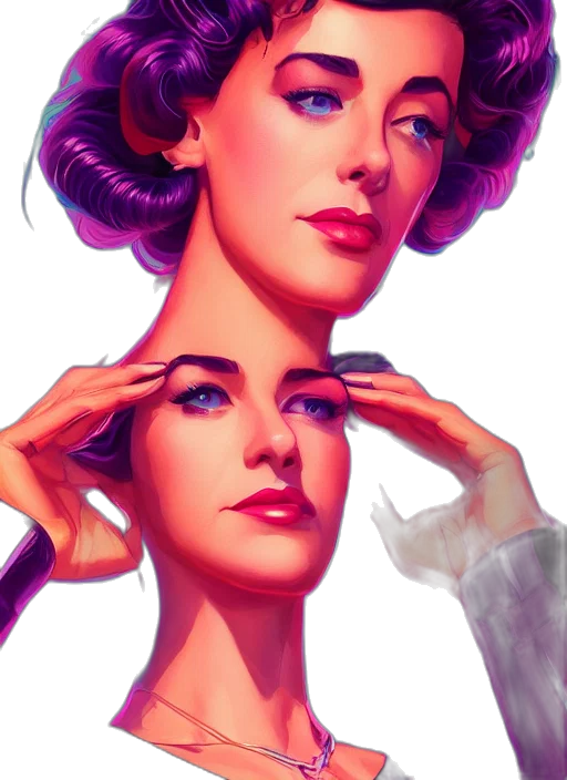 crown, face, hair, hat transparent PNG cut-out