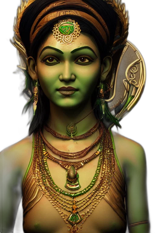 jewelry, face, staff, fantasy art transparent PNG cut-out