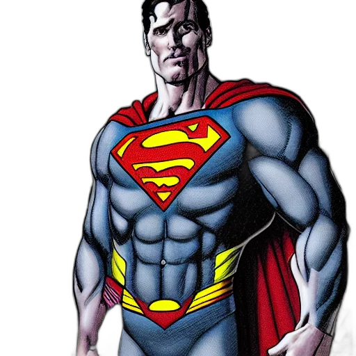 comic book art, concept art, cartoon, photorealistic transparent PNG cut-out
