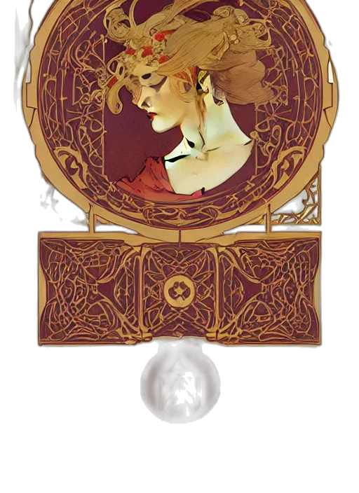 jewelry, crown, staff, mask transparent PNG cut-out