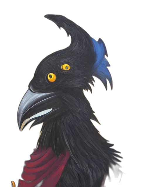 mask, animal, creature, staff transparent PNG cut-out