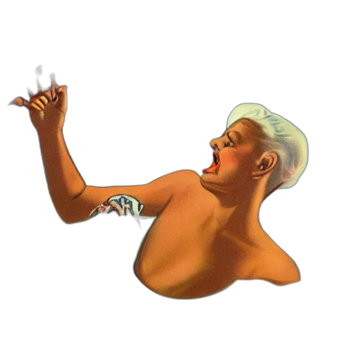 jewelry, hair, creature, staff transparent PNG cut-out