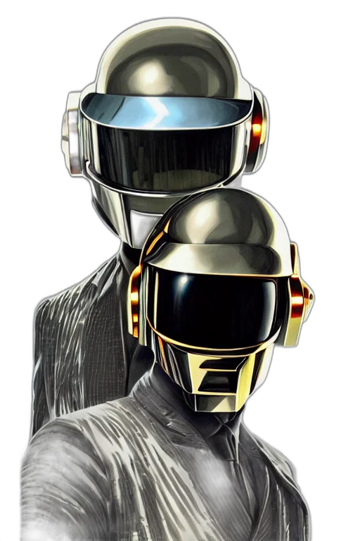 robot, mask, face, jacket transparent PNG cut-out